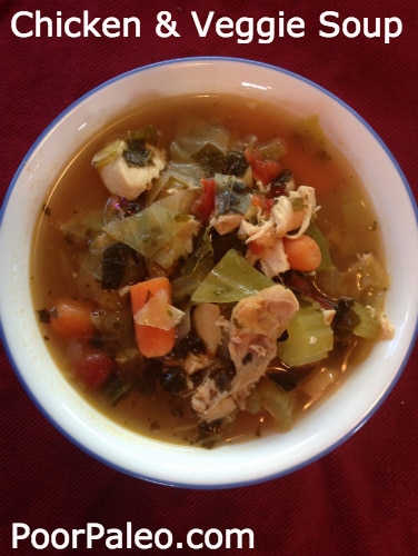 Hearty Chicken and Veggie Soup - That Savage Life